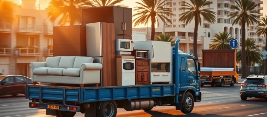 نقل عفش من الدمام إلى الجبيل