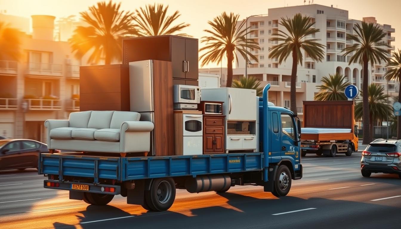 نقل عفش من الدمام إلى الجبيل