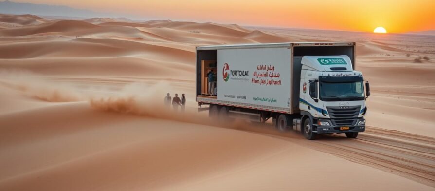 نقل عفش من الدمام إلى الجوف