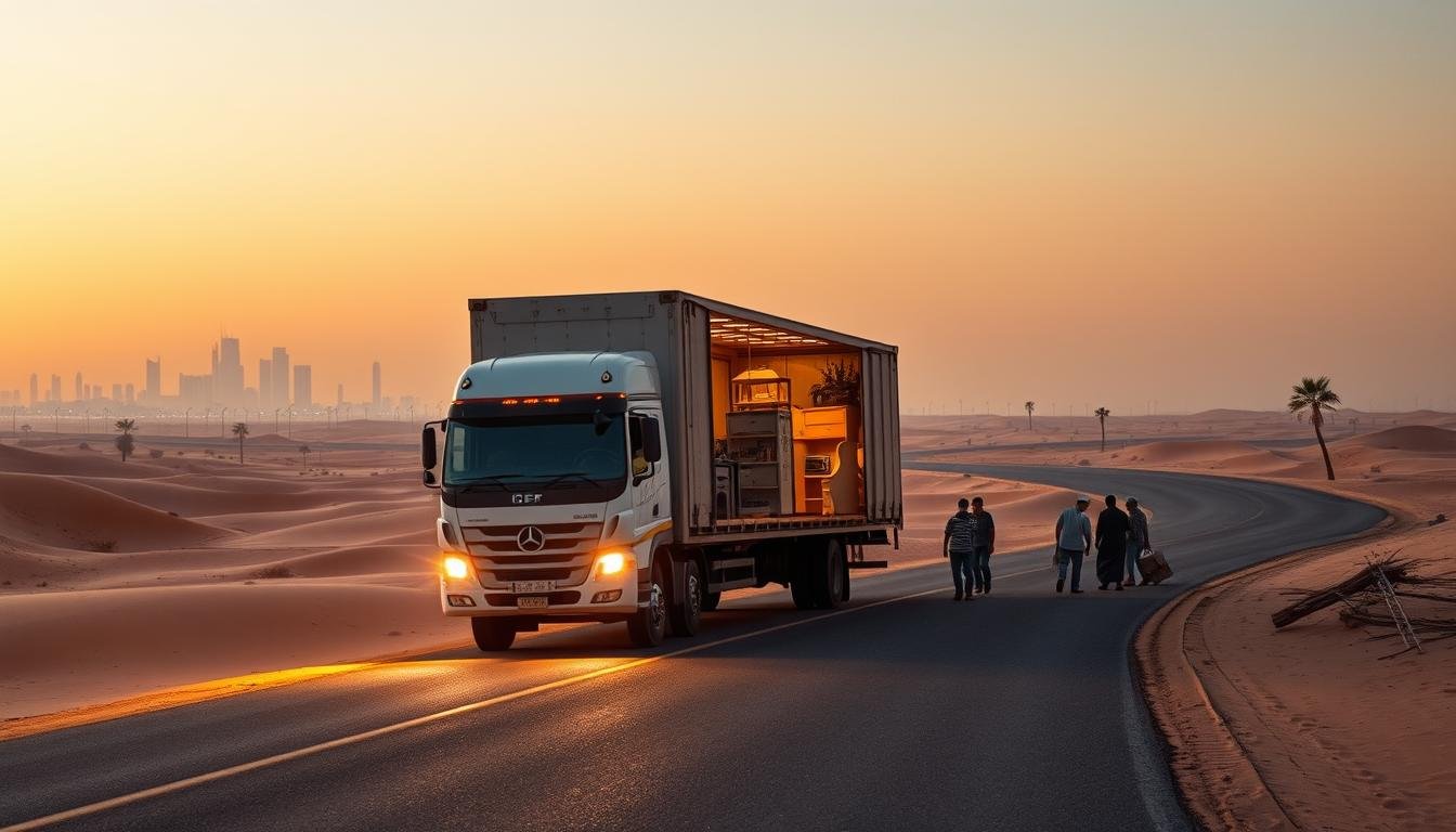 نقل عفش من الدمام إلى الدوادمي