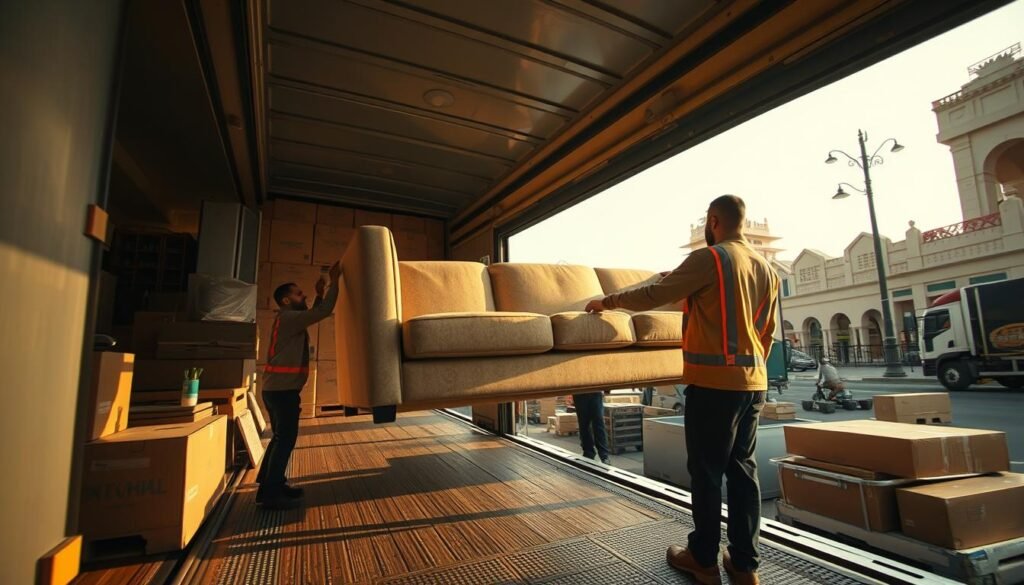 نقل عفش من الدمام إلى الرياض