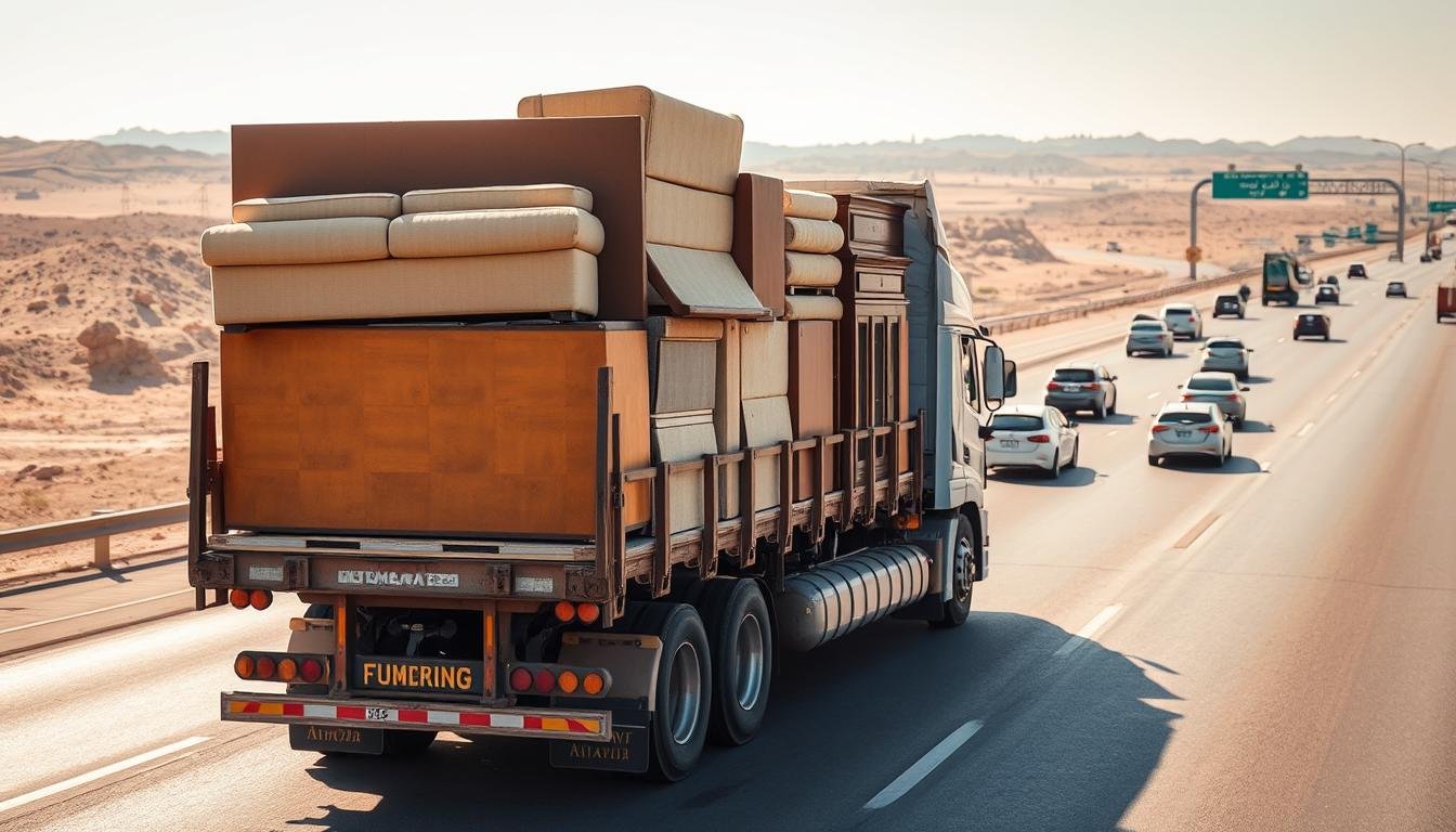 نقل عفش من الدمام إلى الرياض
