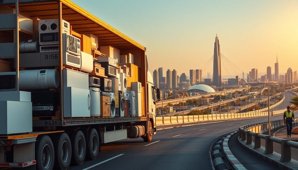 نقل عفش من الدمام إلى الرياض