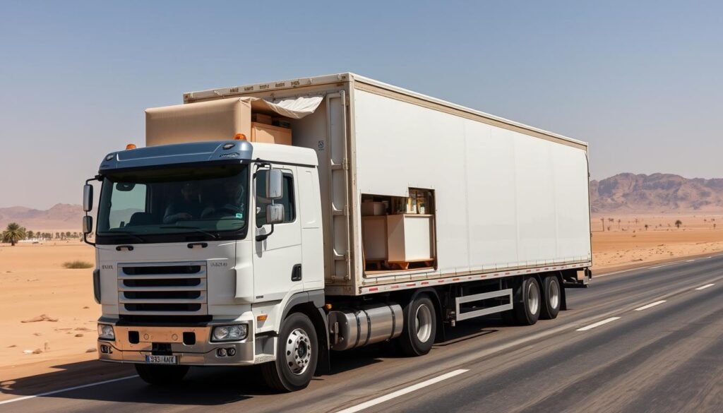 نقل عفش من الدمام إلى الرياض