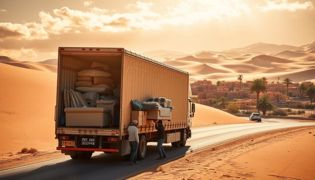 نقل عفش من الدمام إلى القصيم