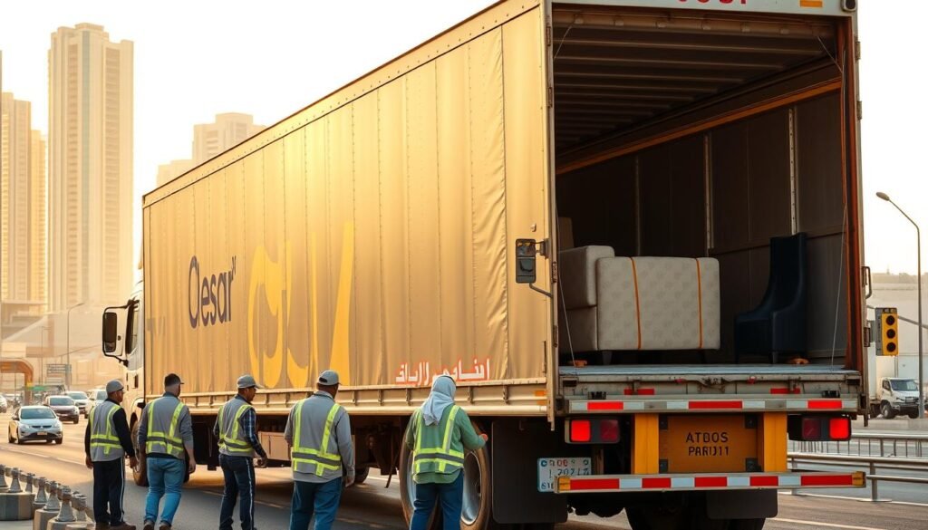 نقل عفش من الدمام إلى القصيم