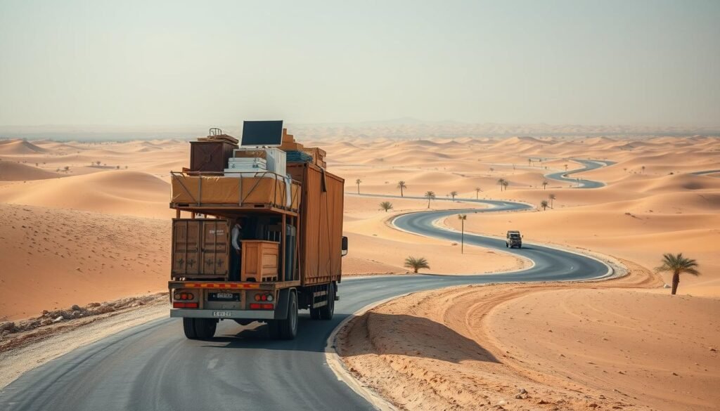 نقل عفش من الدمام إلى القصيم