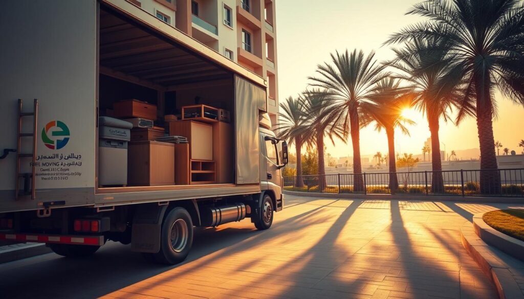 نقل عفش من الدمام إلى القصيم