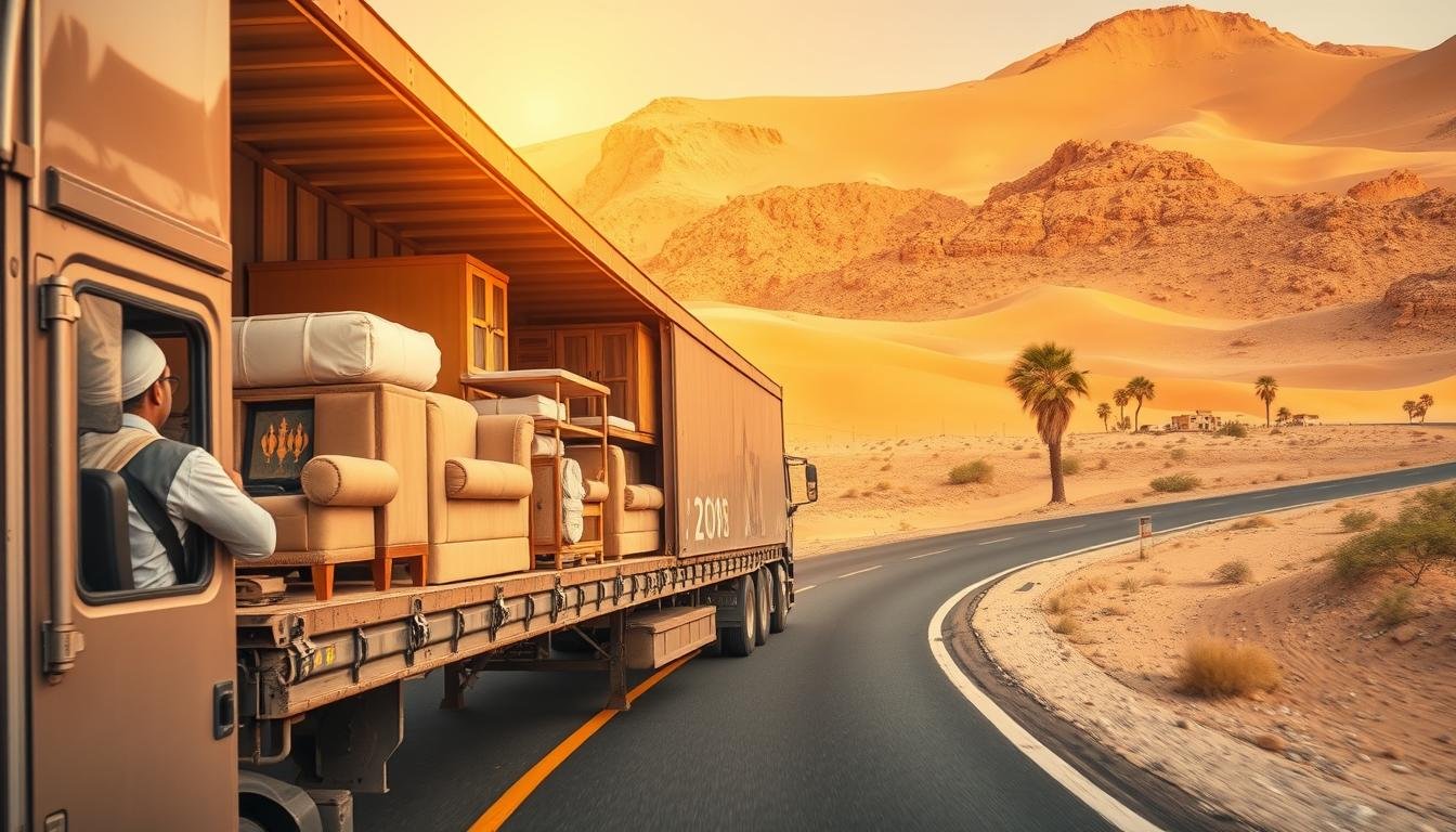 نقل عفش من الدمام إلى القصيم