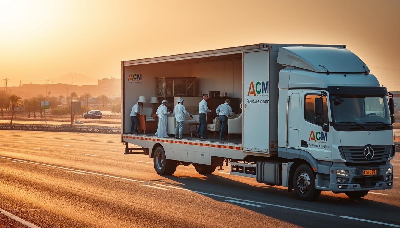 نقل عفش من الدمام إلى القطيف