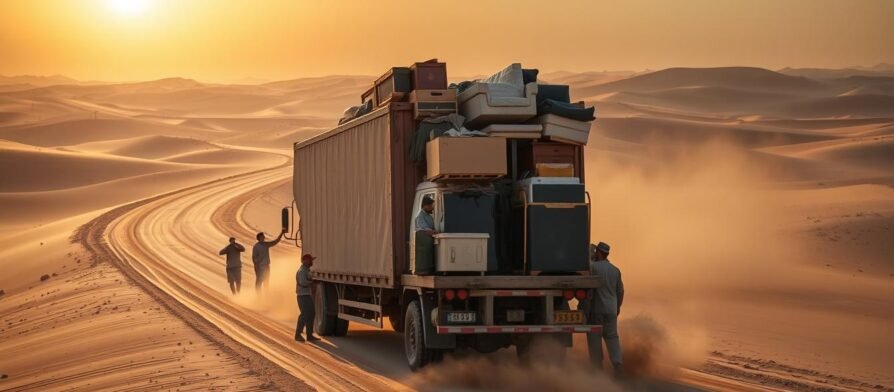 نقل عفش من الدمام إلى القنفذة