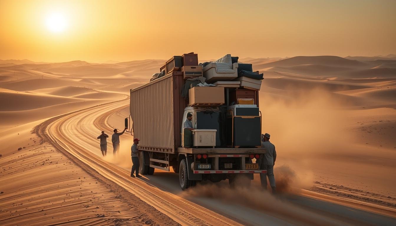 نقل عفش من الدمام إلى القنفذة