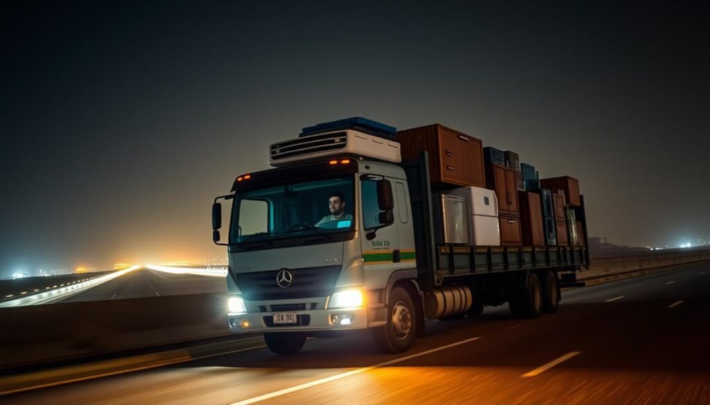 نقل عفش من الدمام إلى المدينة المنورة