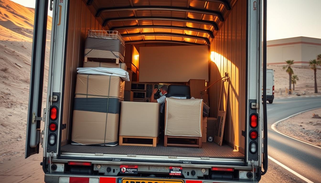 نقل عفش من الدمام إلى المدينة المنورة