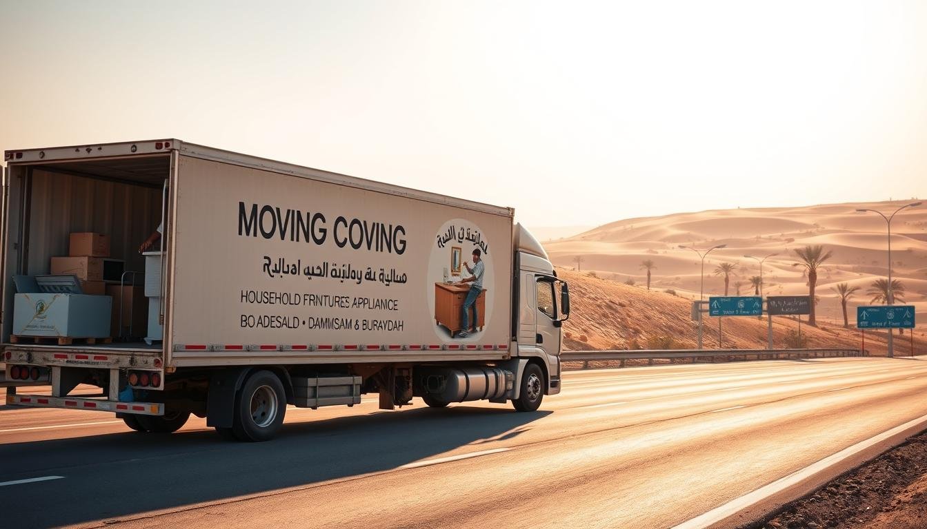 نقل عفش من الدمام إلى بقيق