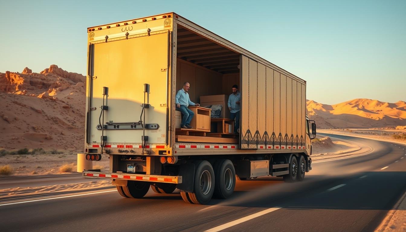 نقل عفش من الدمام إلى بيشة