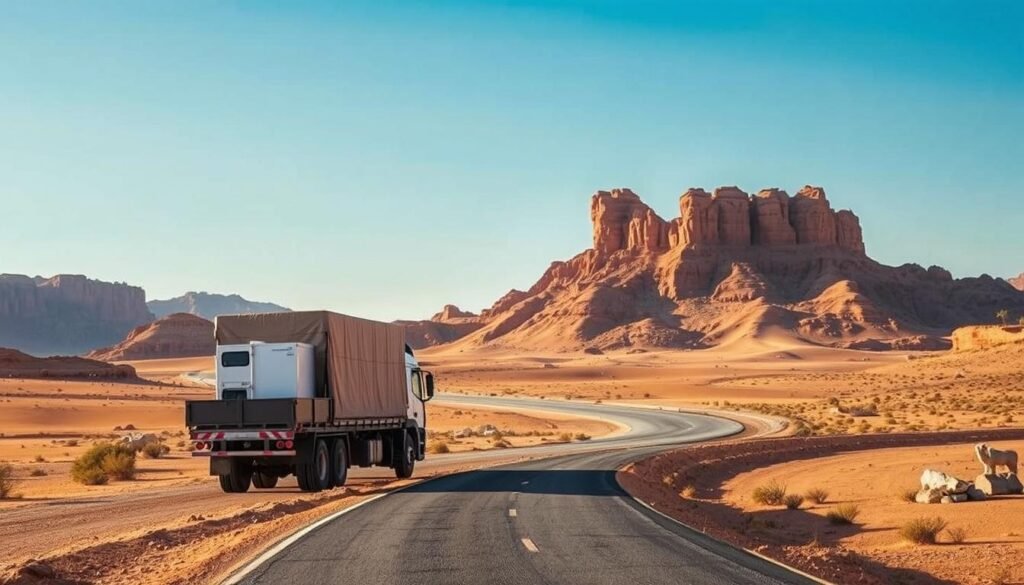 نقل عفش من الدمام إلى تبوك