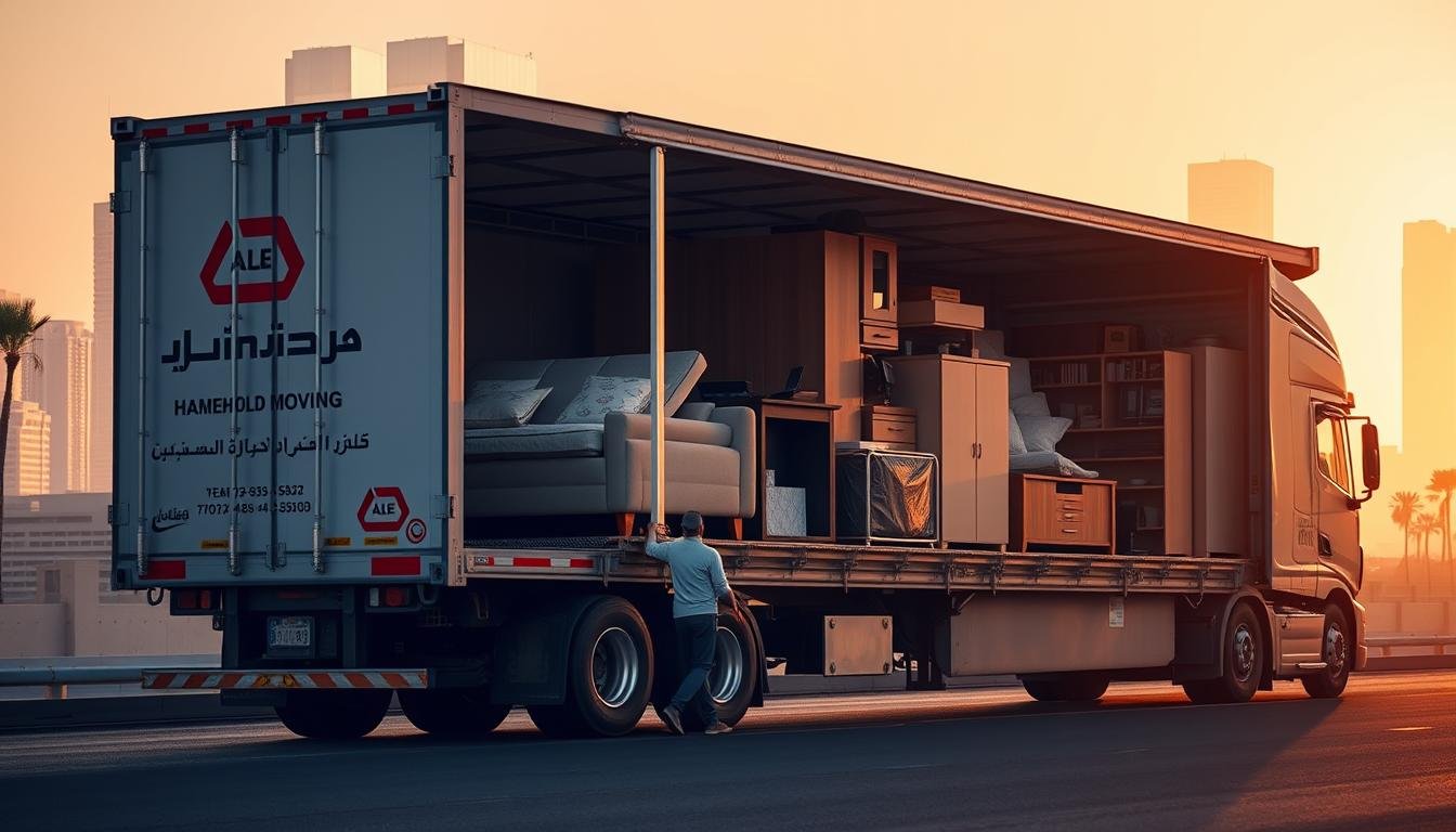 نقل عفش من الدمام إلى تربة