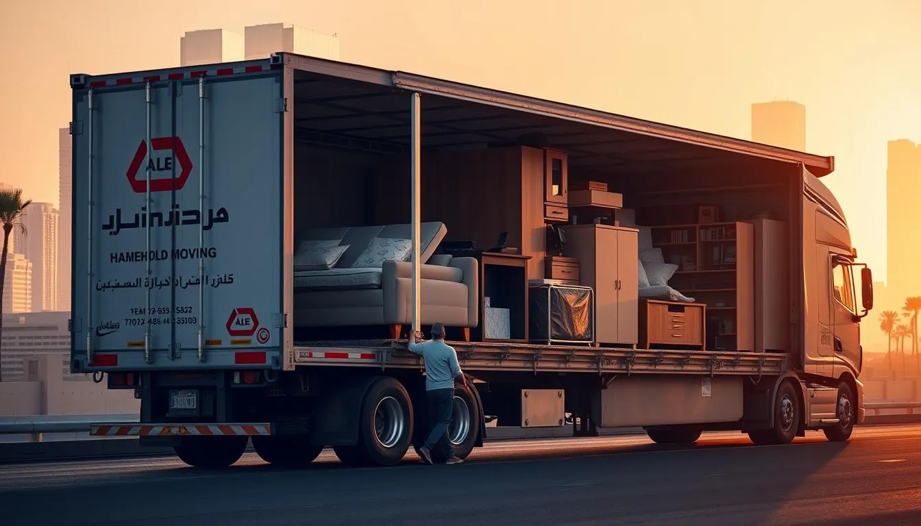نقل عفش من الدمام إلى تربة