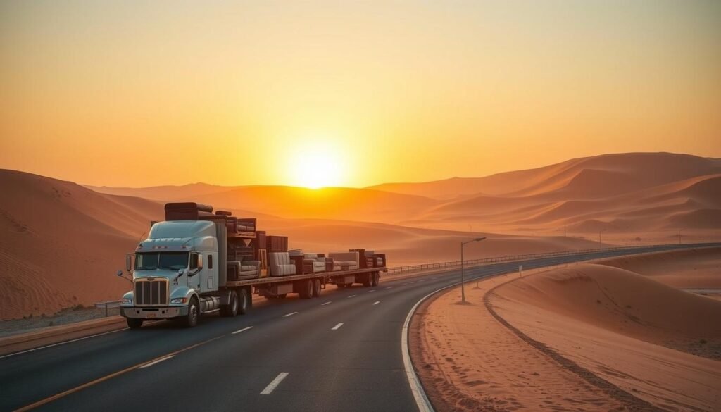 نقل عفش من الدمام إلى جازان