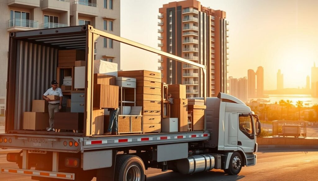 نقل عفش من الدمام إلى جدة