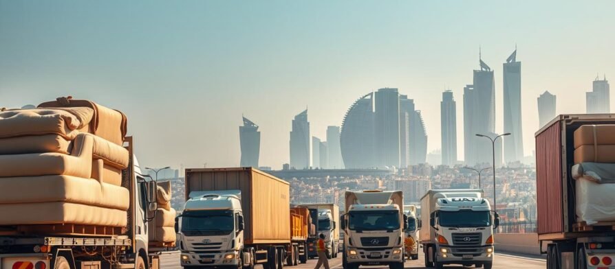 نقل عفش من الدمام إلى جدة شمال