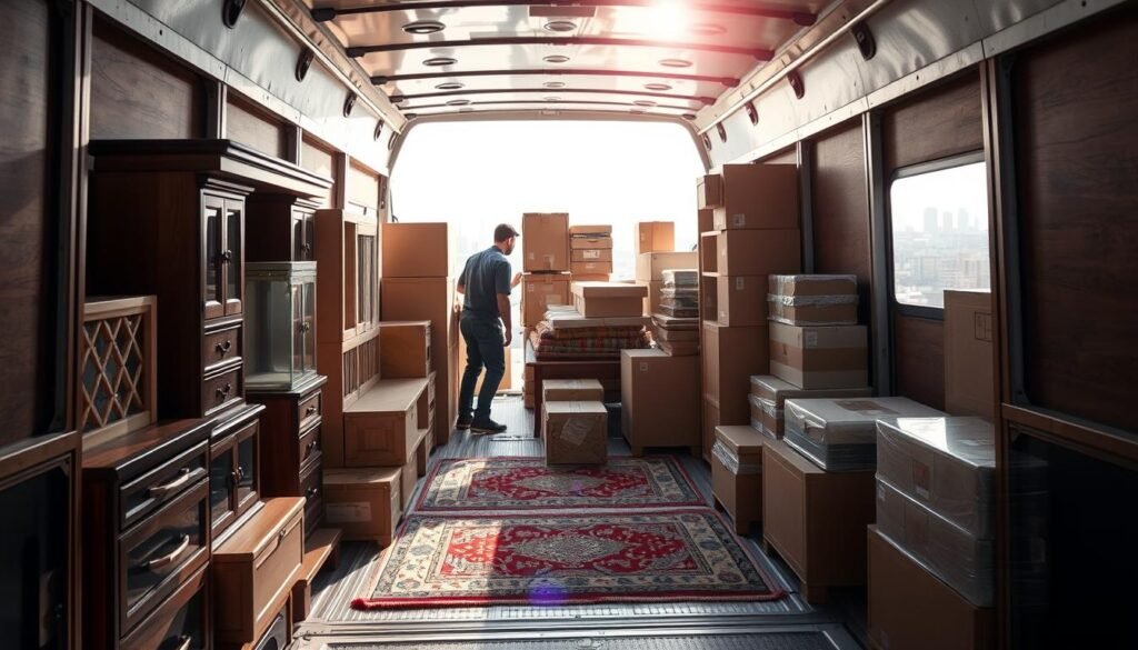 نقل عفش من الدمام إلى حائل