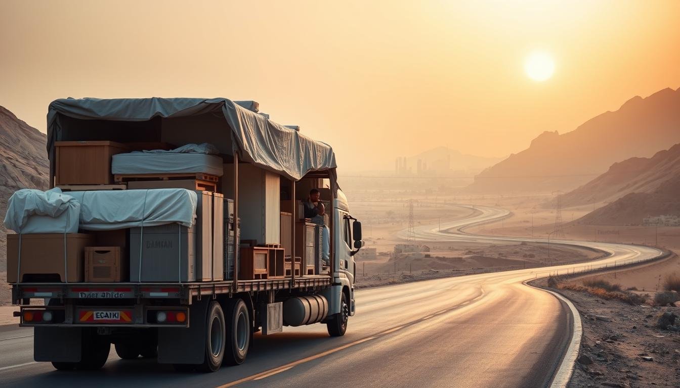 نقل عفش من الدمام إلى حفر الباطن