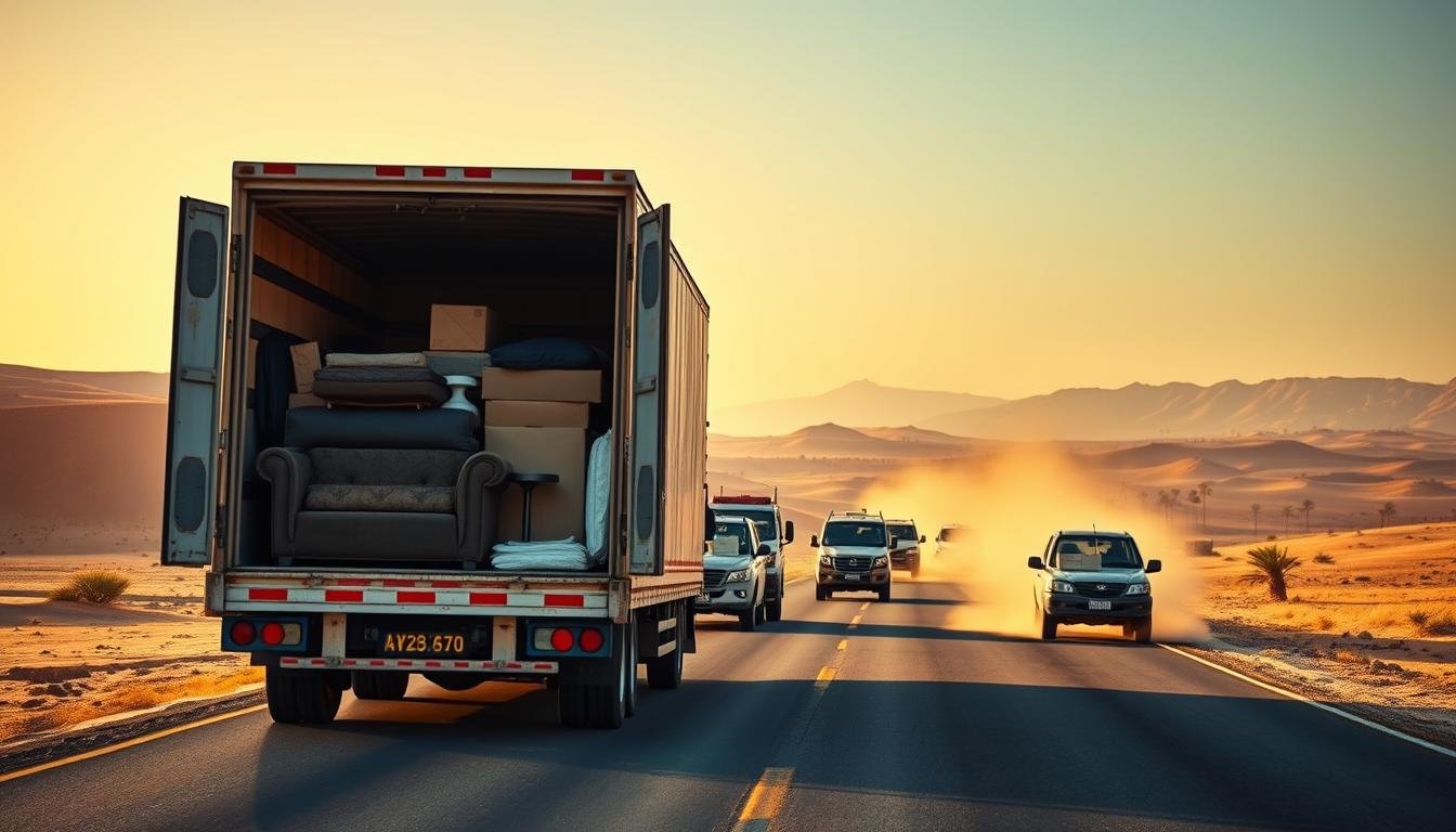 نقل عفش من الدمام إلى خميس مشيط