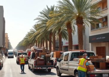 نقل عفش من الدمام إلى صفوى