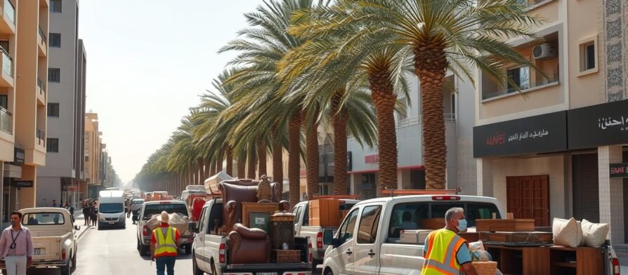 نقل عفش من الدمام إلى صفوى