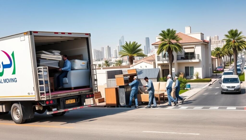 نقل عفش من الدمام إلى عرعر