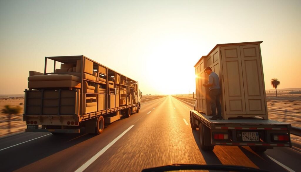 نقل عفش من الدمام إلى عنيزة