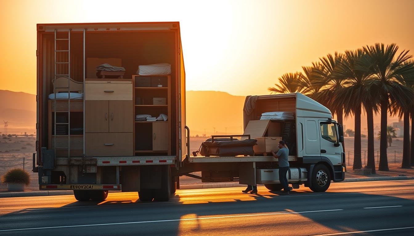 نقل عفش من الدمام إلى عنيزة