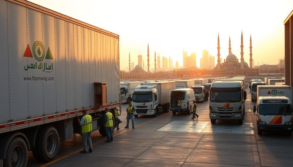 نقل عفش من الدمام إلى مكة