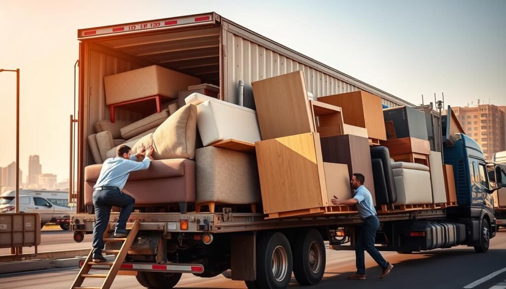 نقل عفش من الدمام إلى نجران