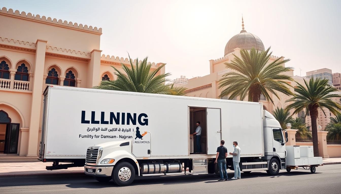 نقل عفش من الدمام إلى نجران
