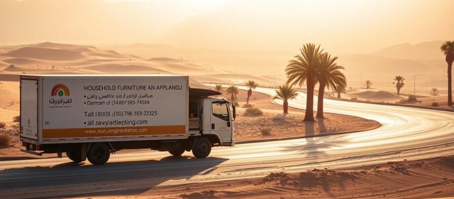 نقل عفش من الدمام إلى ينبع