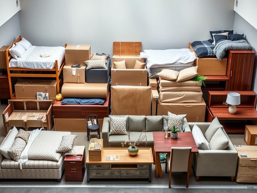 أثاث منزلي يتم نقله من الجبيل إلى أملج