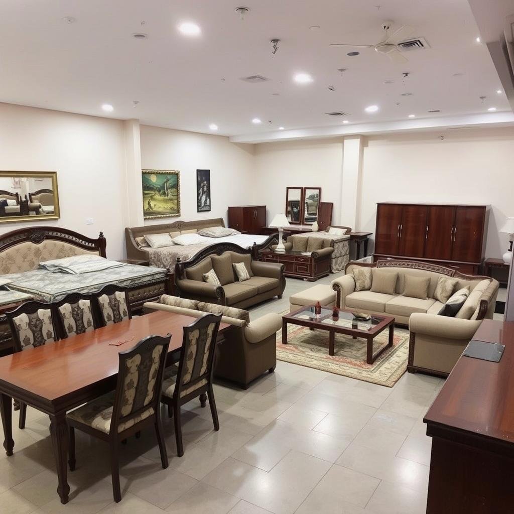 أثاث منزلي يتم نقله من الجبيل إلى عرعر