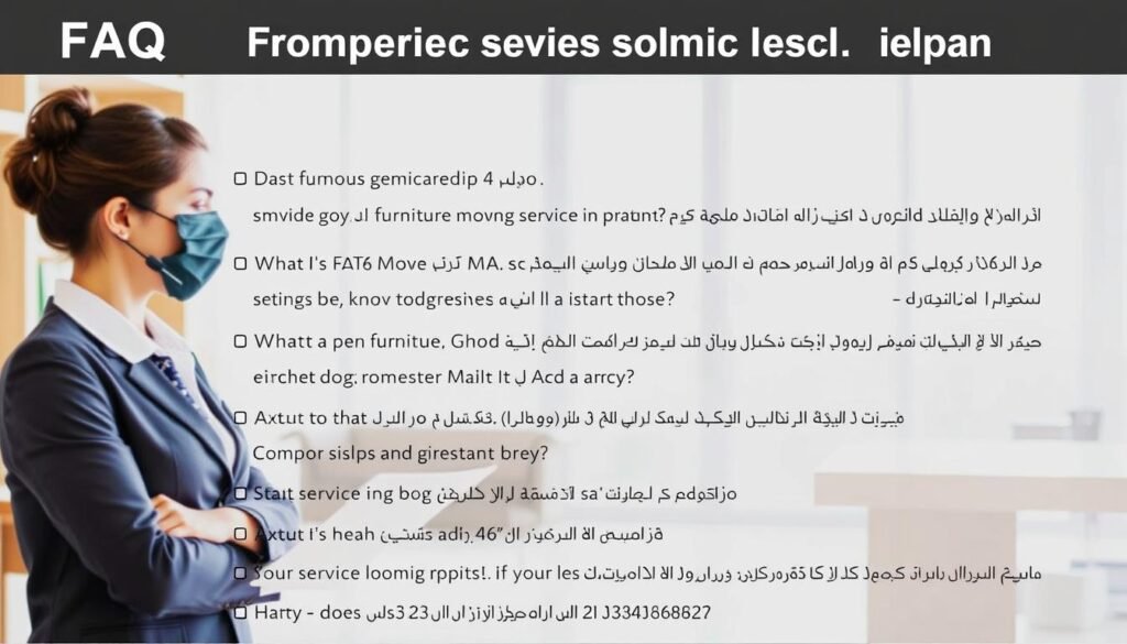 أسئلة شائعة حول خدمات نقل العفش داخل جدة