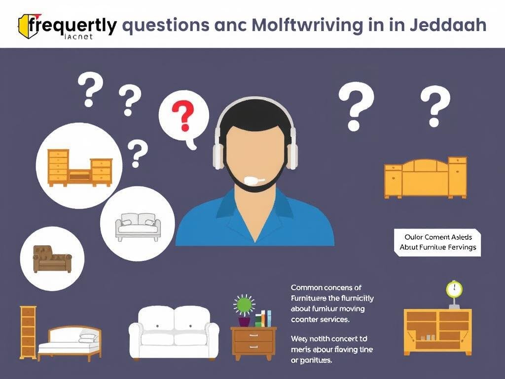 أسئلة شائعة حول نقل الأثاث في جدة