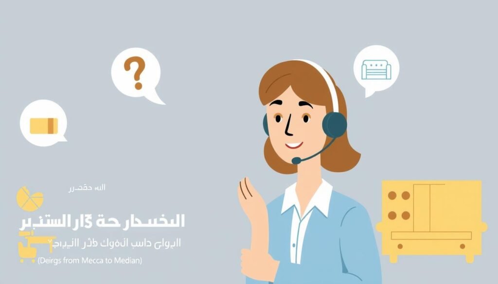 أسئلة شائعة حول نقل العفش من مكة إلى المدينة المنورة