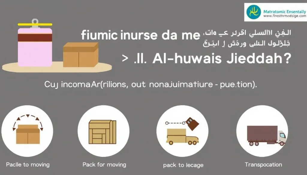 أسئلة شائعة حول نقل العفش من مكة إلى حي الرويس جدة