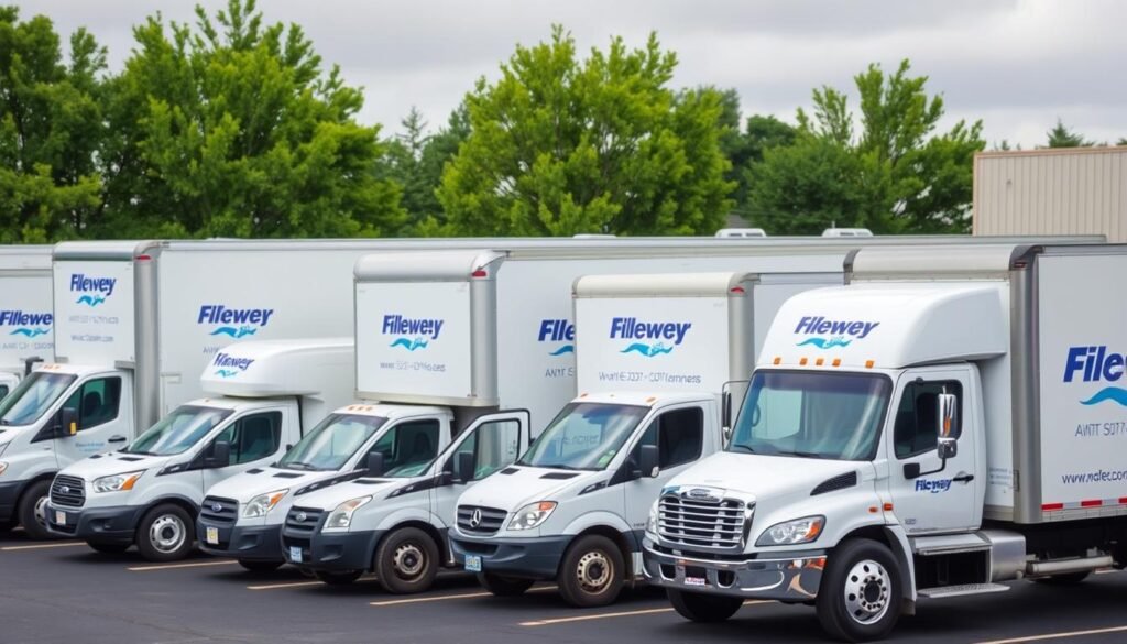 أسطول شاحنات نقل عفش من الجبيل إلى جدة