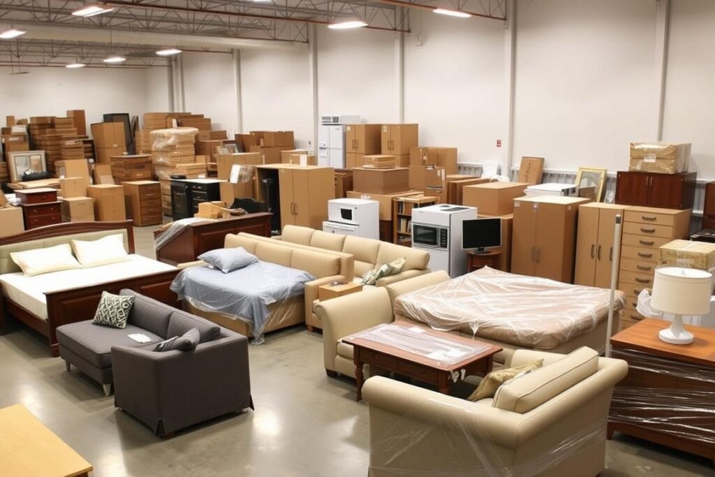 أنواع مختلفة من الأثاث يتم نقلها من الجبيل إلى الدمام الشمالية