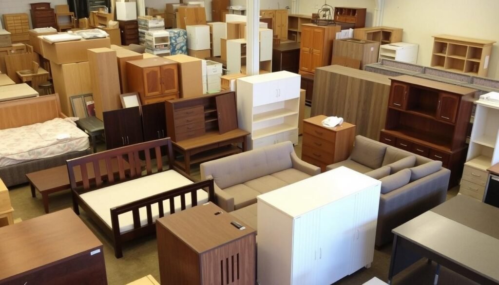 أنواع مختلفة من الأثاث يتم نقلها من الجبيل إلى رأس الخير