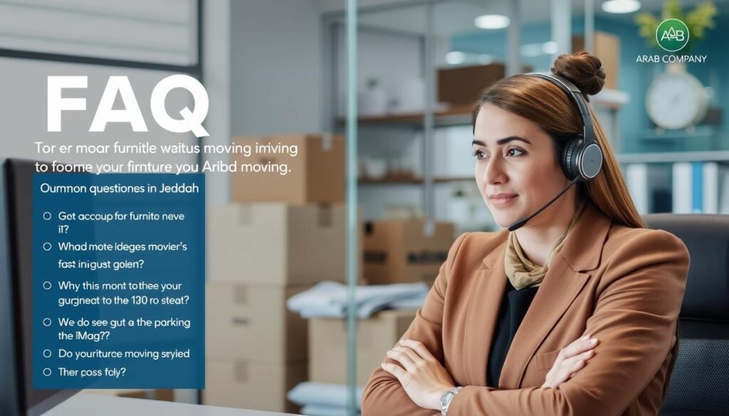 إجابات على الأسئلة الشائعة حول خدمات نقل العفش في جدة