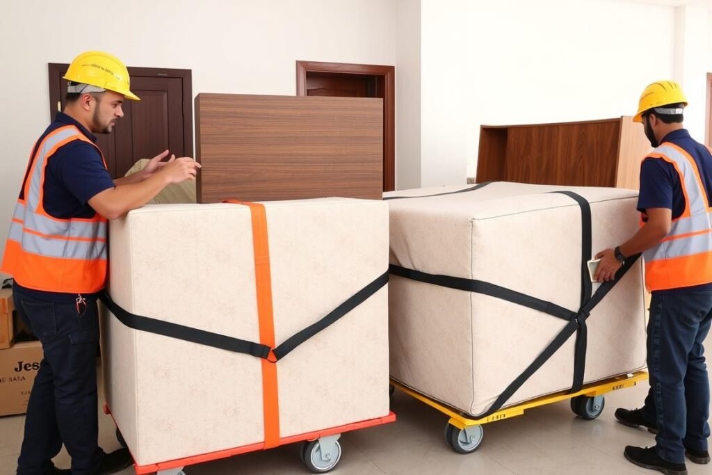 إجراءات أمان نقل العفش من مكة إلى حي الزهراء جدة