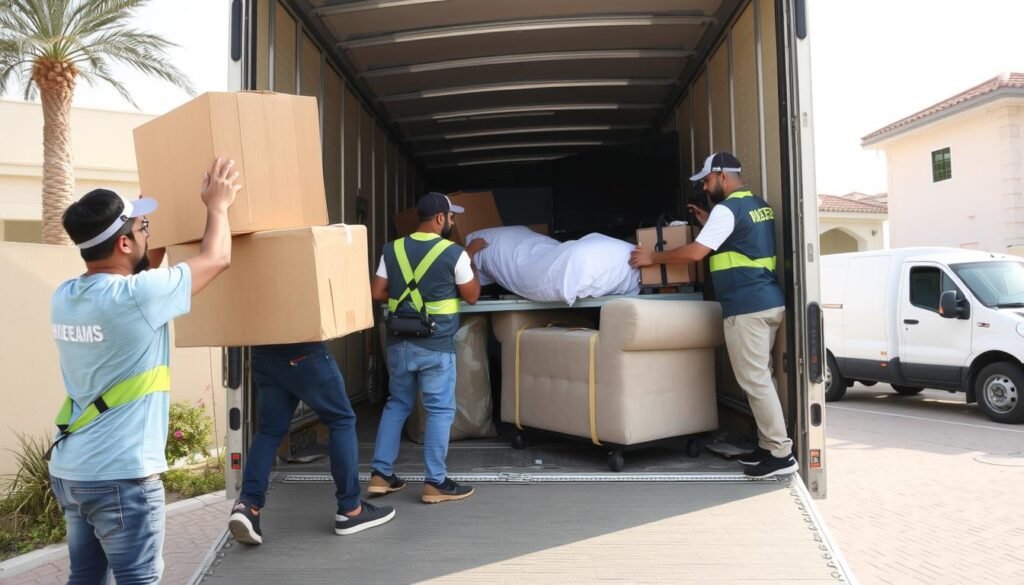 إجراءات الأمان في نقل الأثاث والإلكترونيات مع الشركة العربية